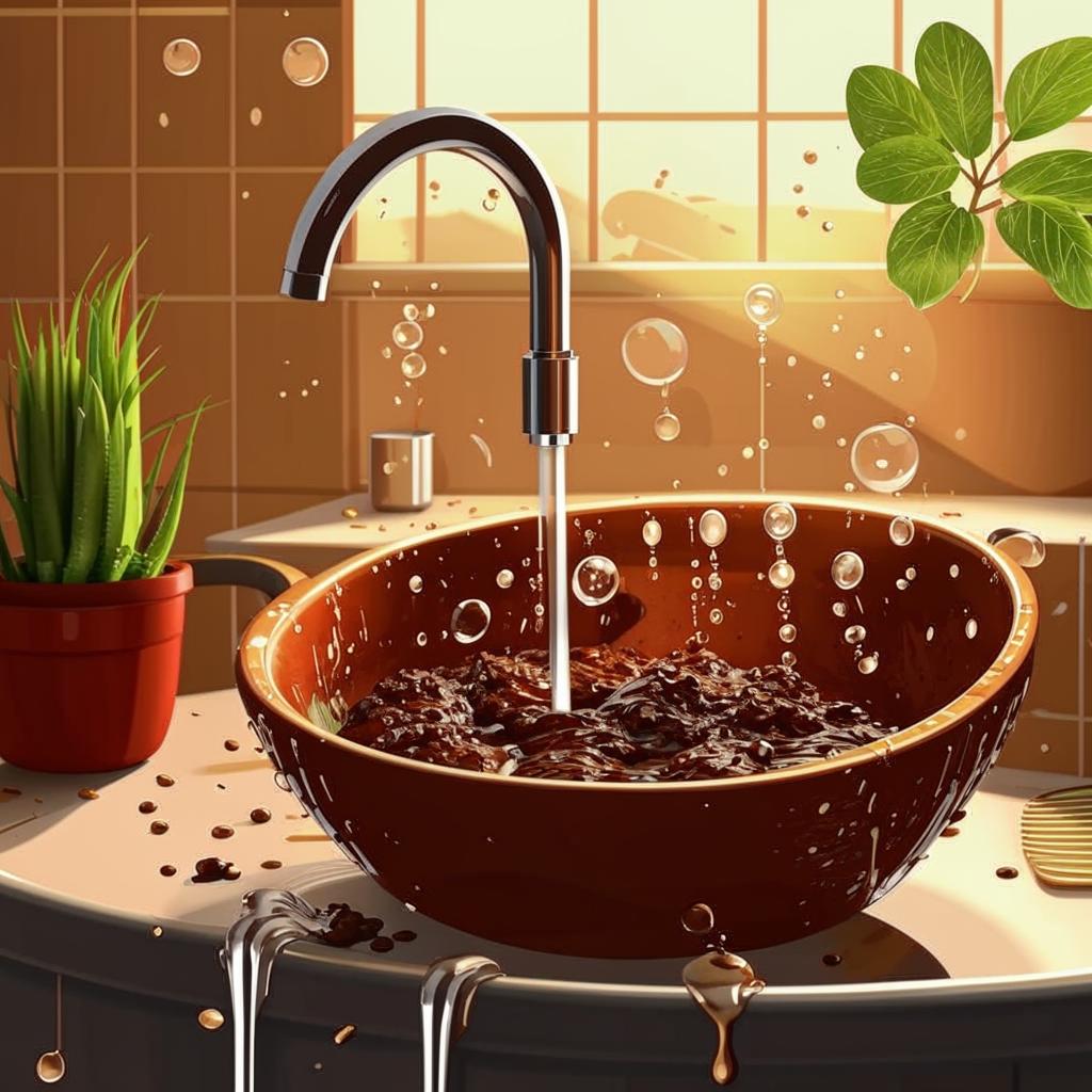 Как отмыть руки от земли с помощью кофейной гущи